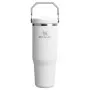 Termokruus kõrrega The IceFlow Flip Straw 2.0 Tumbler 0.89L valge
