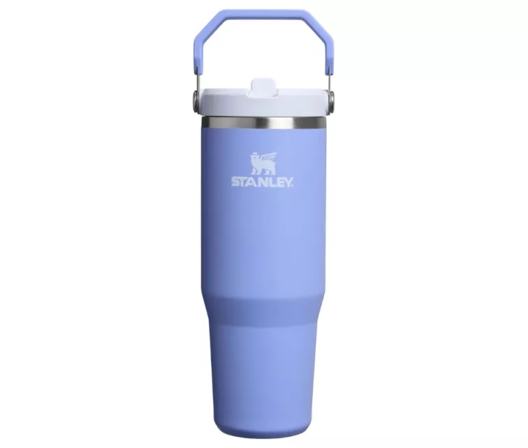 Termokruus kõrrega The IceFlow Flip Straw 2.0 Tumbler 0.89L hortensia sinine