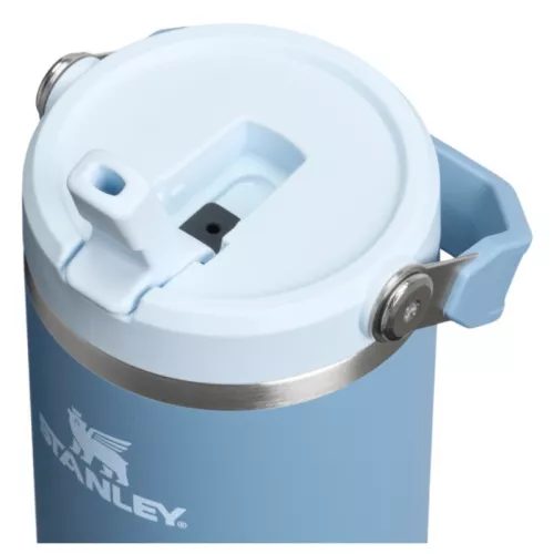 Termokrūze ar salmiņu The IceFlow Flip Straw 2.0 Tumbler 0,89L zilganvioleta