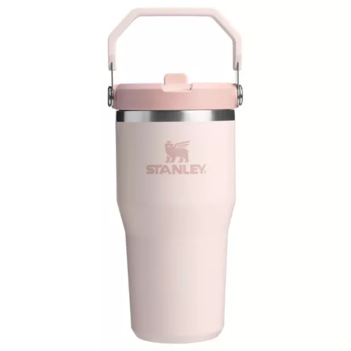 Thermo mug with straw The IceFlow Flip Straw 2.0 Tumbler 0.6L light pink
