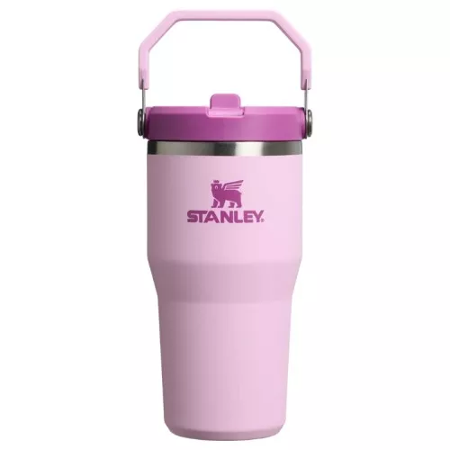 Thermo mug with straw The IceFlow Flip Straw 2.0 Tumbler 0.6L pink