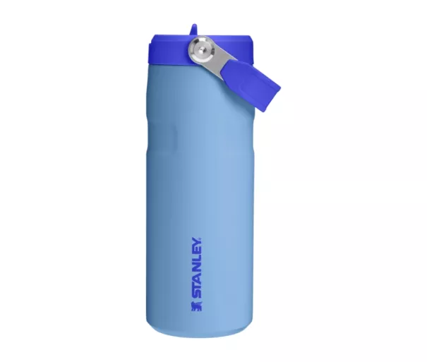 Termospudel kõrrega The IceFlow Bottle Flip Straw 2.0 0.47L helesinine
