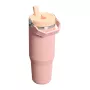 Thermo mug with straw The IceFlow Flip Straw 2.0 Tumbler 0.89L peach pink