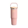 Thermo mug with straw The IceFlow Flip Straw 2.0 Tumbler 0.89L peach pink