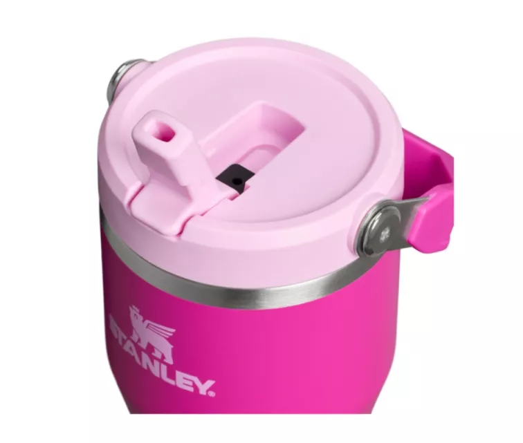 Термокружка с трубочкой The IceFlow Flip Straw 2.0 Tumbler 0.6L фиолетовая