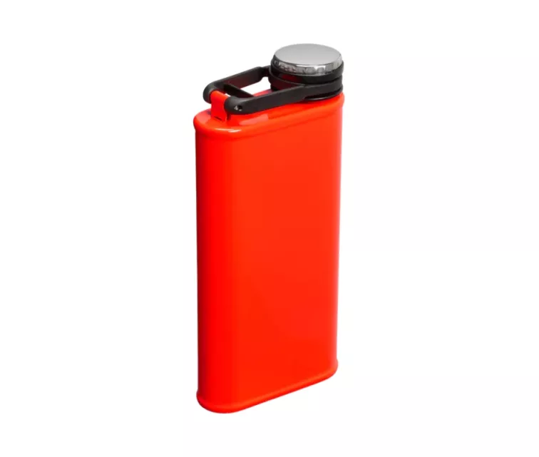 The Easy-Fill Wide Mouth Flask 0.23L bright orange