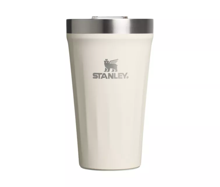 Läikiv kreemjas termoklaasist igapäevane termos 0,47 l