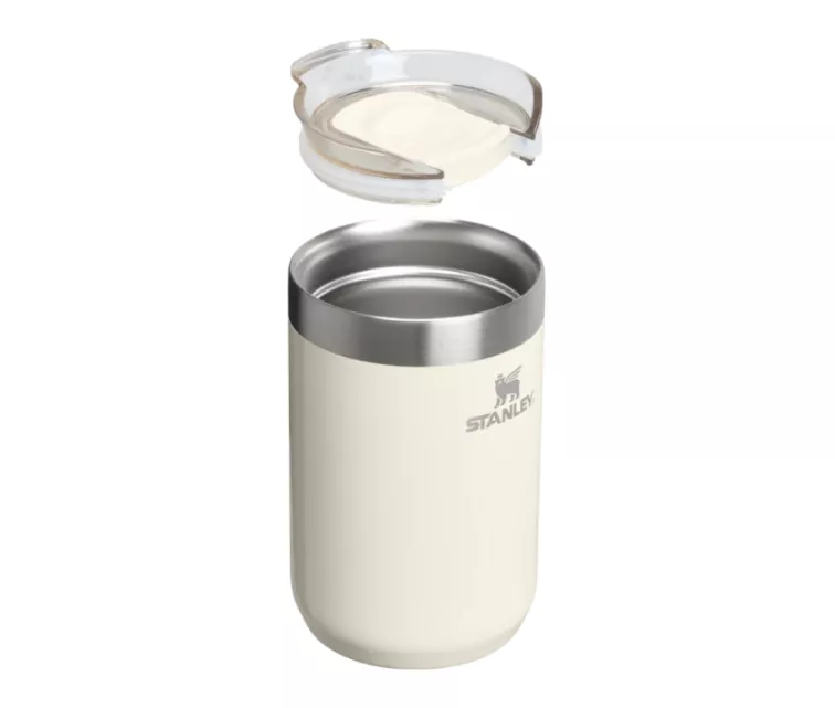 Igapäevane laagrikruus 0,35L läikiva kreemika värviga