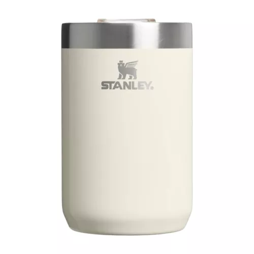 Igapäevane laagrikruus 0,35L läikiva kreemika värviga