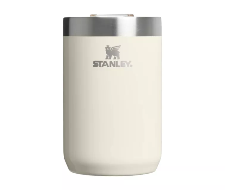 Igapäevane laagrikruus 0,35L läikiva kreemika värviga