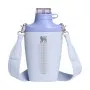 Thermos bottle with shoulder strap The Stanley Cross Bottle 0.68L light blue