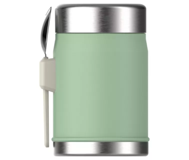 Термос пищевой The Legendary Food Jar + Spork 0,4 л фисташкового цвета