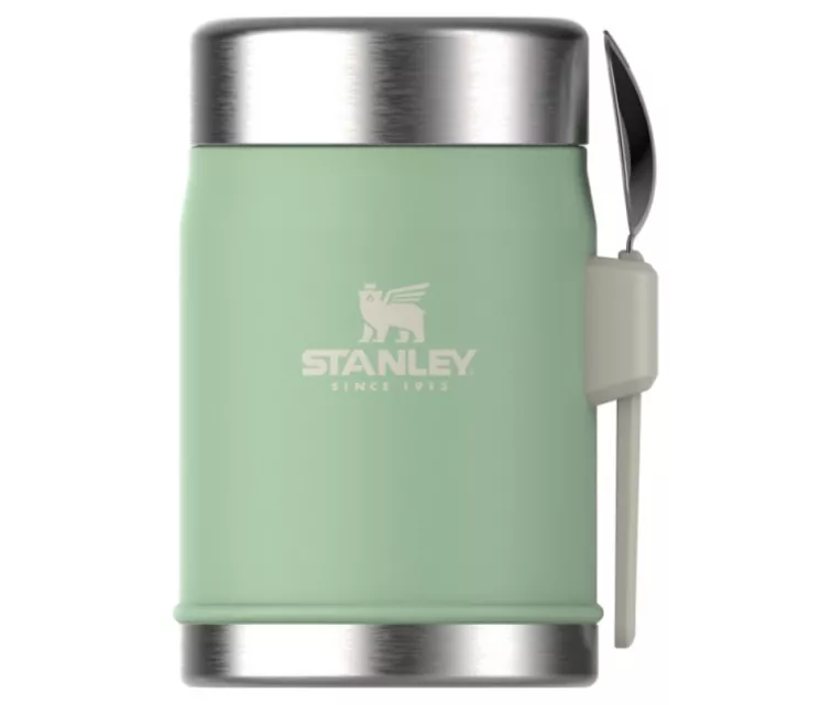 Термос пищевой The Legendary Food Jar + Spork 0,4 л фисташкового цвета