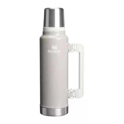 Термос «Легендарная классическая бутылка» 1,4 л, светло-серый.