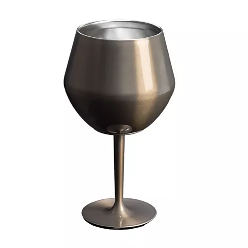 Kokteiļu termoglāze The Lifted Spirits 2-in-1 Cocktail Glass 0,42L metāliski brūna