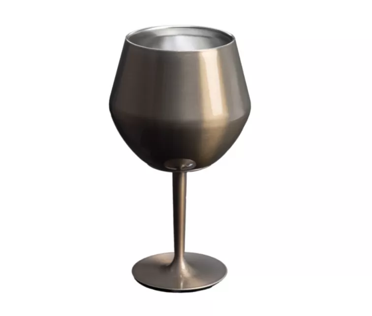 „The Lifted Spirits“ 2 viename kokteilių stiklinė, 0,42 l, metalo rudos spalvos