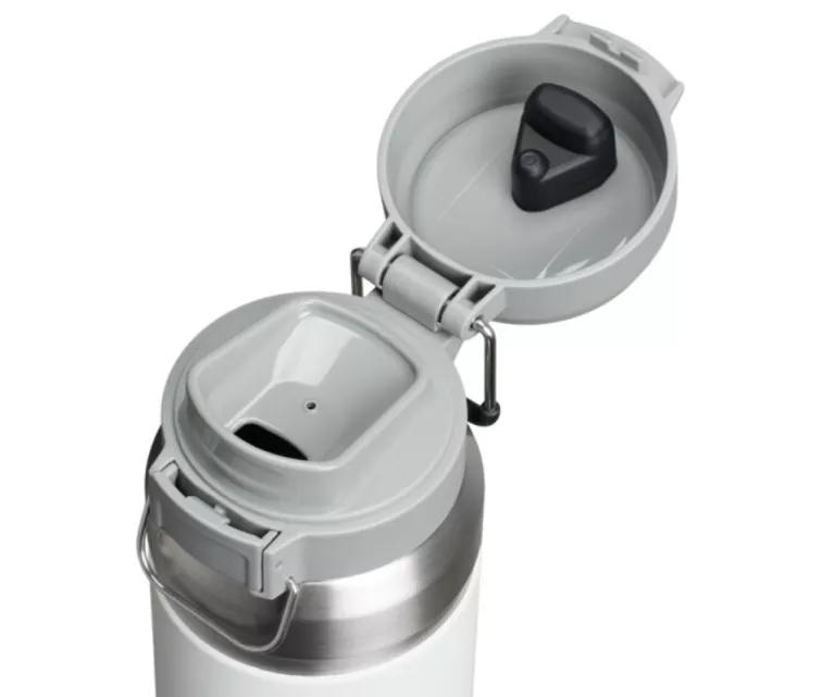 Terminis butelis The Quick-Flip Water Bottle Go 1,06L baltas