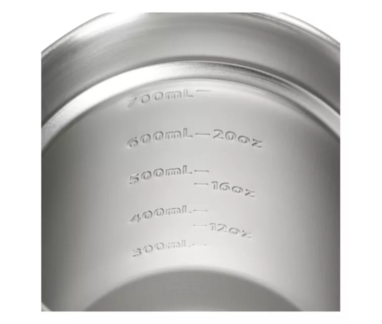 Igapäevane äärelinna kruus 0,7L läikiva kreemika värviga