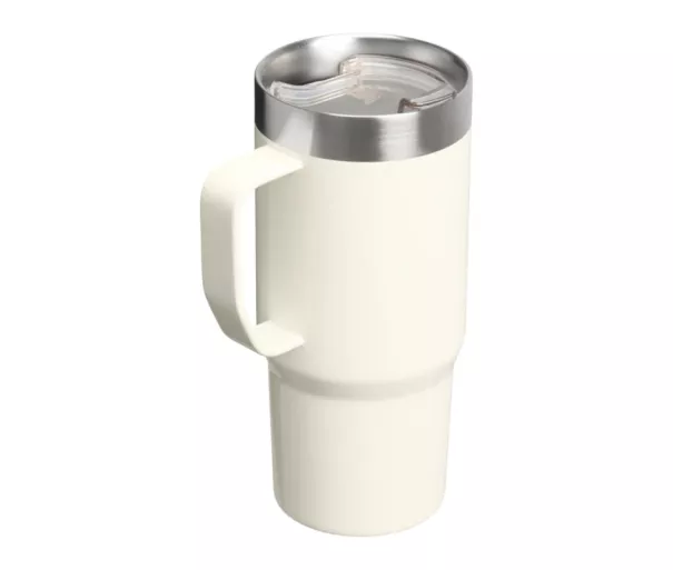 The Everyday Suburban Mug 0.47L in glossy cream color