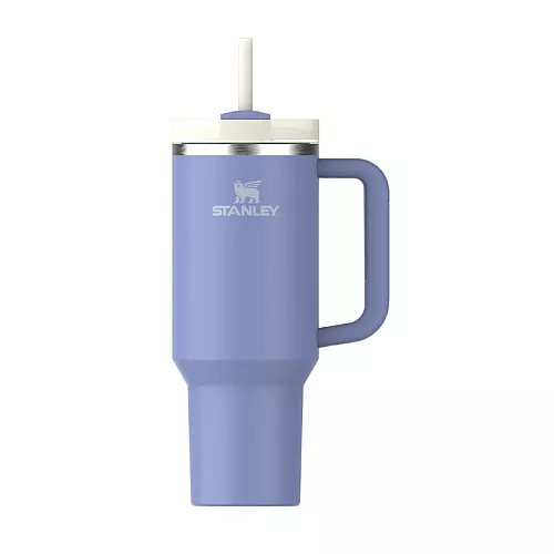 Thermos mug with straw The Quencher H2.O FlowState Tumbler 1.18L hydrangea blue