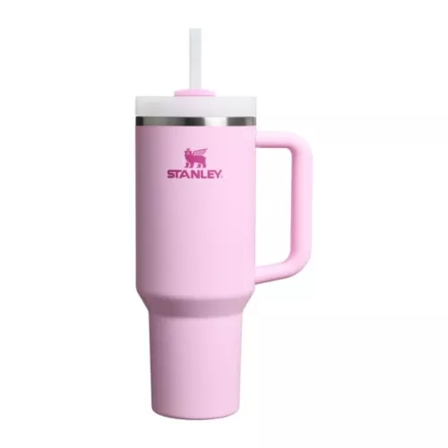 Thermo mug with straw The Quencher H2.O FlowState Tumbler 1.18L pink