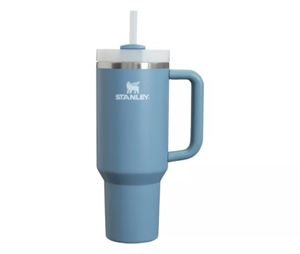 Термокружка с трубочкой The Quencher H2.O FlowState Tumbler 1,18 л, сине-фиолетовая