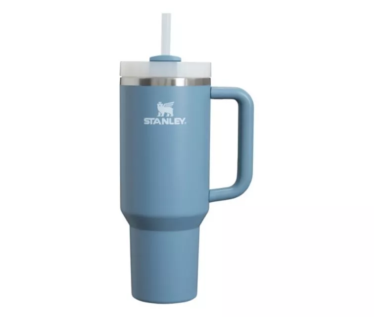 Termosinis puodelis su šiaudeliu The Quencher H2.O FlowState Tumbler 1.18L mėlynai violetinis