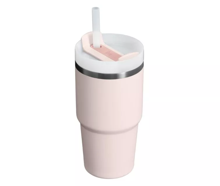 Термокружка с трубочкой The Quencher H2.O FlowState Tumbler 0,6 л светло-розовый 2,0