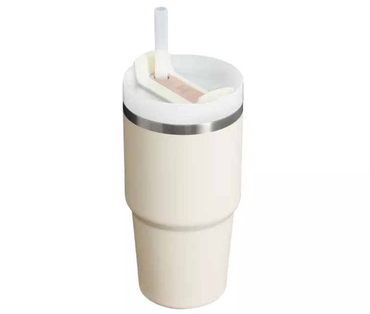 Thermos mug with straw The Quencher H2.O FlowState Tumbler 0.6L cream 2.0