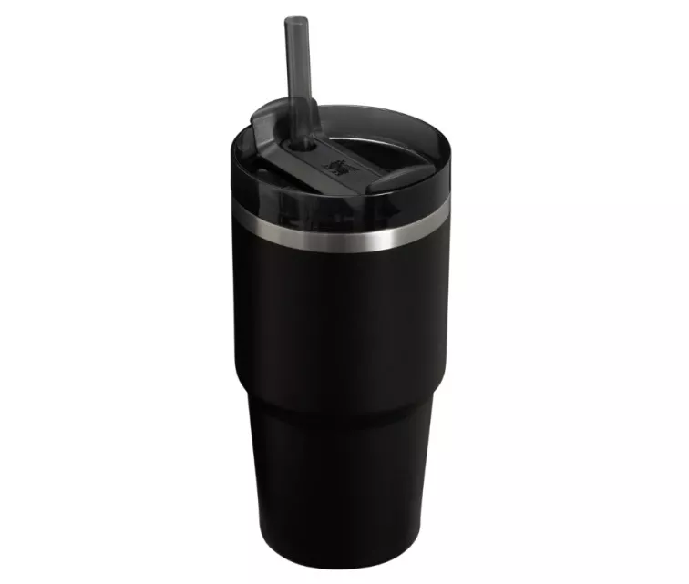 Термокружка с трубочкой The Quencher H2.O FlowState Tumbler 0.6L черная 2.0