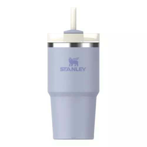 Thermo mug with straw The Quencher H2.O FlowState Tumbler 0.6L light blue