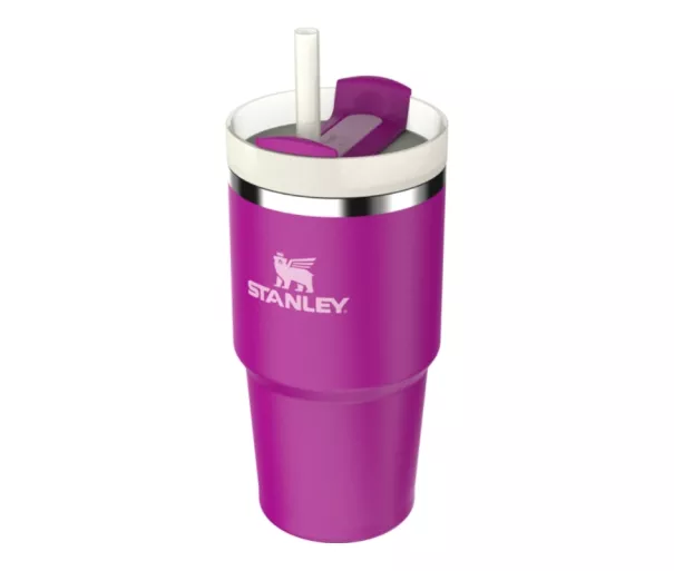 Термокружка с трубочкой The Quencher H2.O FlowState Tumbler 0.59L фиолетовая