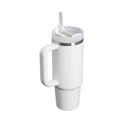 Thermo mug with straw The Quencher H2.O FlowState Tumbler 0.89L white