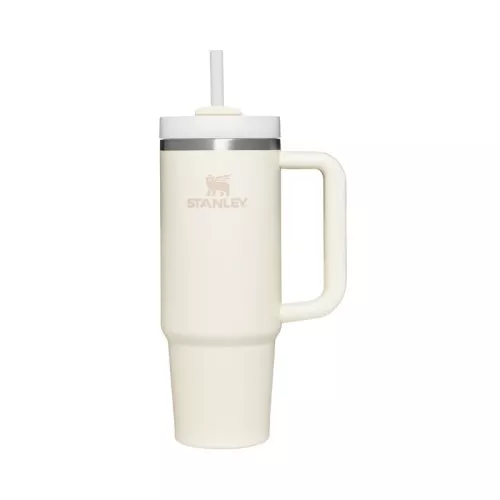 Termokrūze ar salmiņu The Quencher H2.O FlowState Tumbler 0.89L krēmkrāsā 2.0