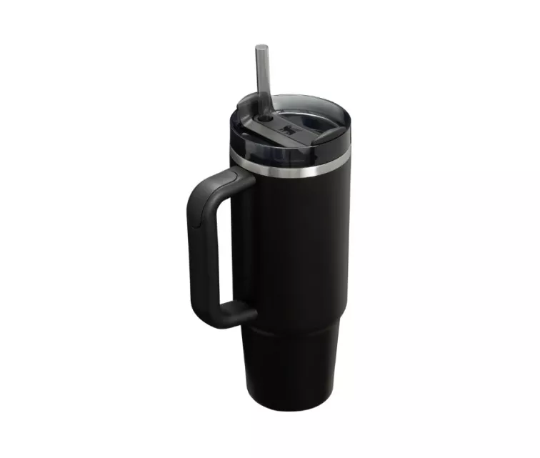 Thermos mug with straw The Quencher H2.O FlowState Tumbler 0.89L black 2.0
