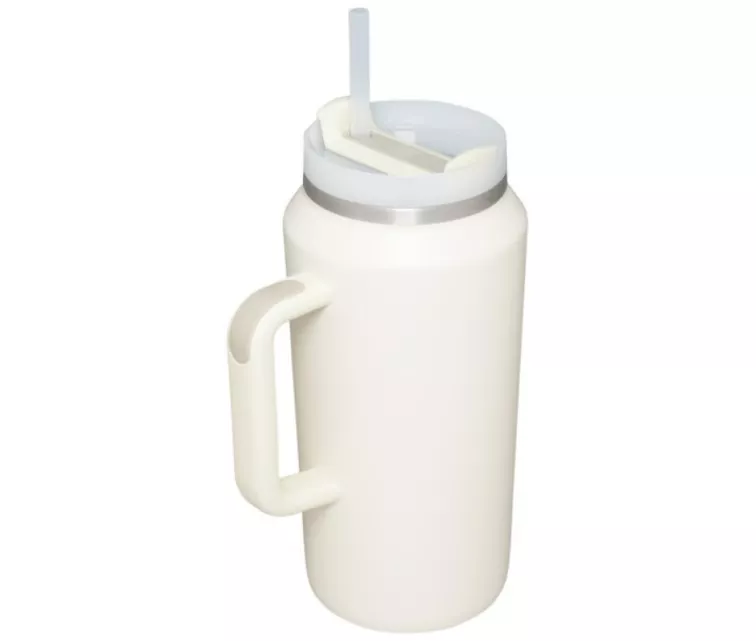 Termopudele ar salmiņu The Quencher H2.0 Tumbler 1,90L krēmkrāsā