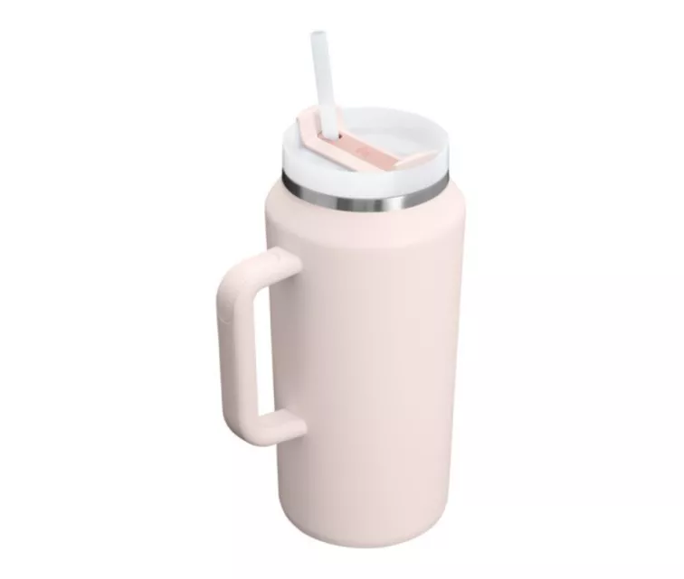 Termopudele ar salmiņu The Quencher H2.0 Tumbler 1,90L gaiši rozā 2.0