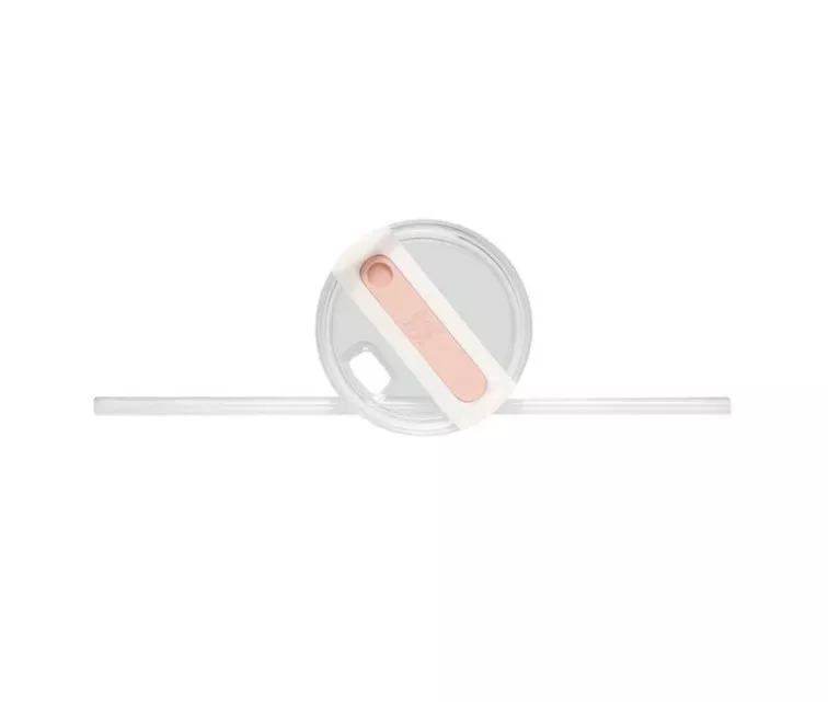 Thermo mug with straw The Quencher H2.O FlowState Tumbler 1.18L light pink 2.0