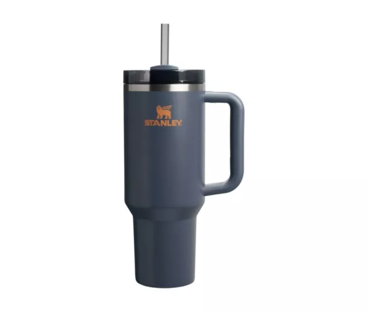 Термокружка с трубочкой The Quencher H2.O FlowState Tumbler 1,18л серая