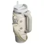 Carrying case for The All-Day Quencher Carry-All 0.89L thermos mug with straw in cream color