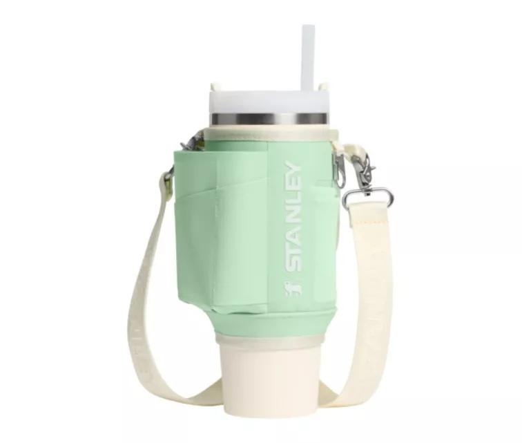 Pārnēsāšanas somiņa termokrūzei ar salmiņu The All-Day Quencher Carry-All 0,89L pistāciju krāsā