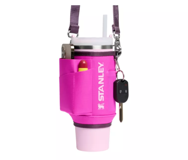 Pārnēsāšanas somiņa termokrūzei ar salmiņu The All-Day Quencher Carry-All 0,89L violeta