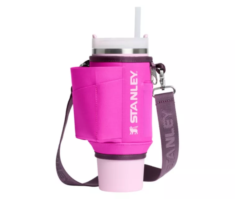 Pārnēsāšanas somiņa termokrūzei ar salmiņu The All-Day Quencher Carry-All 0,89L violeta