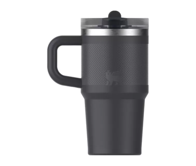 Термокружка с трубочкой The Quencher ProTour Flip Straw Tumbler 0.6 л, черная