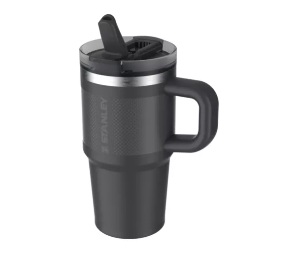 Термокружка с трубочкой The Quencher ProTour Flip Straw Tumbler 0.59L черная