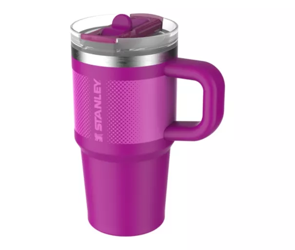 Термокружка с трубочкой The Quencher ProTour Flip Straw Tumbler 0.59L фиолетовая