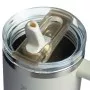 Termokrūze ar salmiņu The Quencher ProTour Flip Straw Tumbler 1.18L krēmkrāsā
