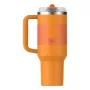 Termokrūze ar salmiņu The Quencher ProTour Flip Straw Tumbler 1.18L oranža