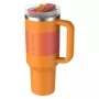 Termokrūze ar salmiņu The Quencher ProTour Flip Straw Tumbler 1.18L oranža