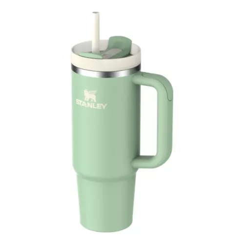 Termokrūze ar salmiņu The Quencher H2.O FlowState Tumbler 0.89L pistāciju krāsā 